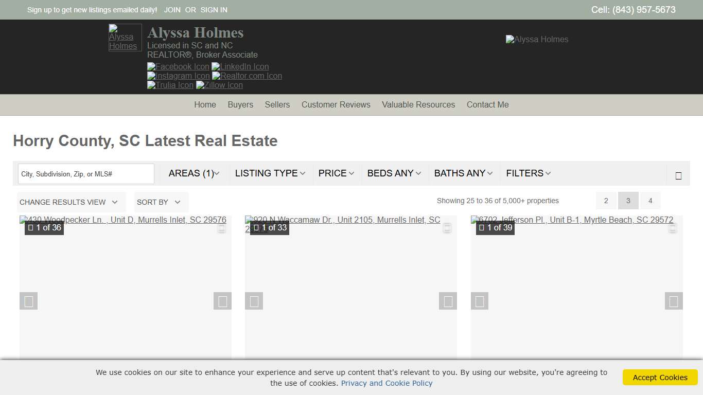 Horry County, SC Latest Real Estate - CENTURY 21 Thomas